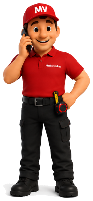 Mark från Markisverket i telefon